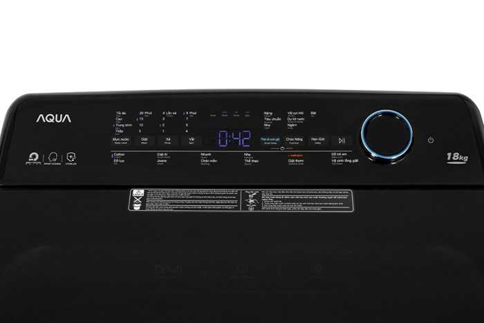 Máy giặt Aqua Lồng đứng Inverter 18 kg AQW-DR180UHT PS